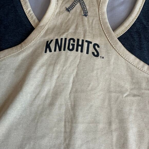 Colosseum Yellow/Gray Uni. of Central Florida Razorback Logo, Tank Top- L - Picture 8 of 10
